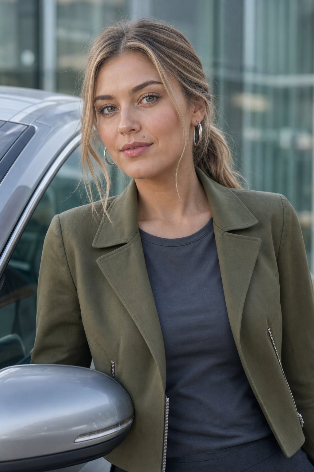 Portrait of the heroine of Skoda-Handbook